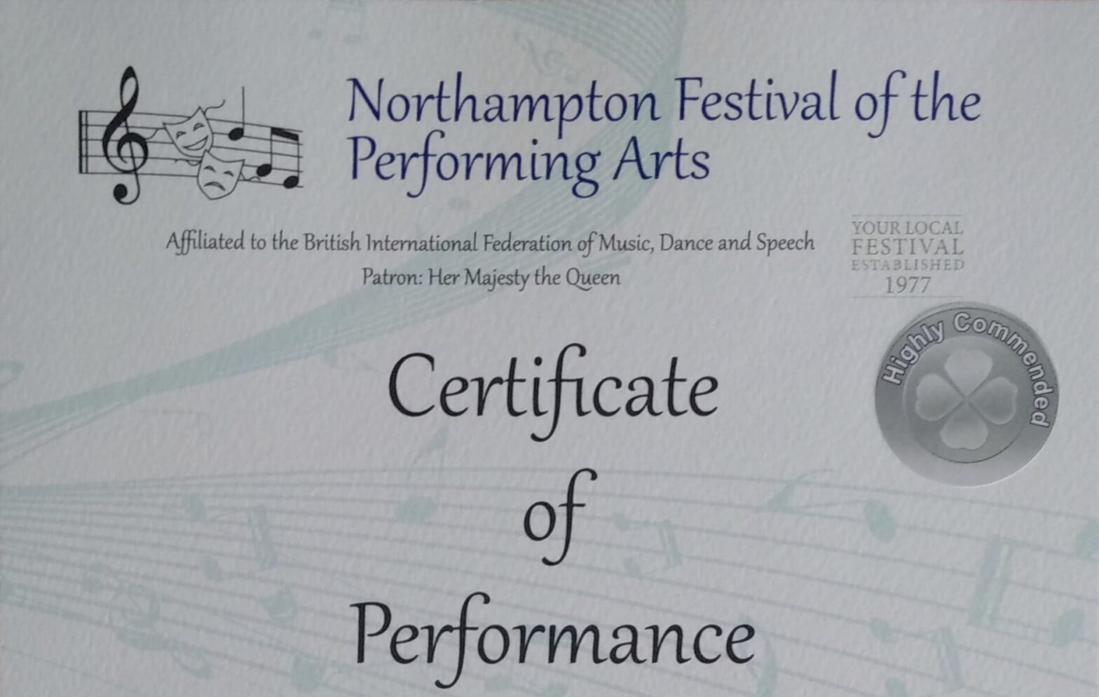 Northampton Festival of the Performing Arts